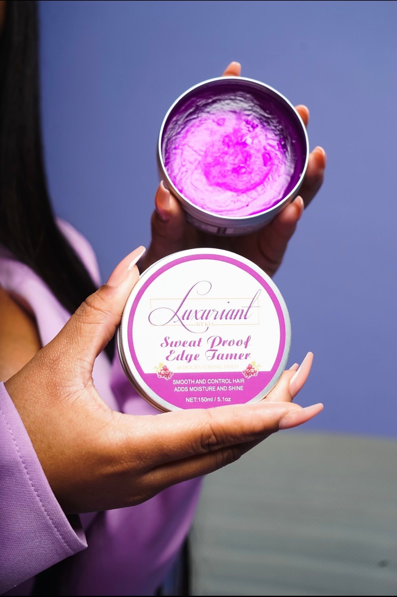 Grape Scented Sweat Proof Edge Tamer